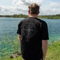 Korda Compass Tee Black